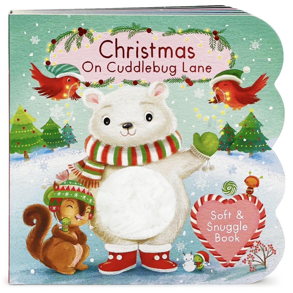 Touch and Feel: Christmas, Cuddlebug Lane - Baby & Toddler Sensory Board Book (,
