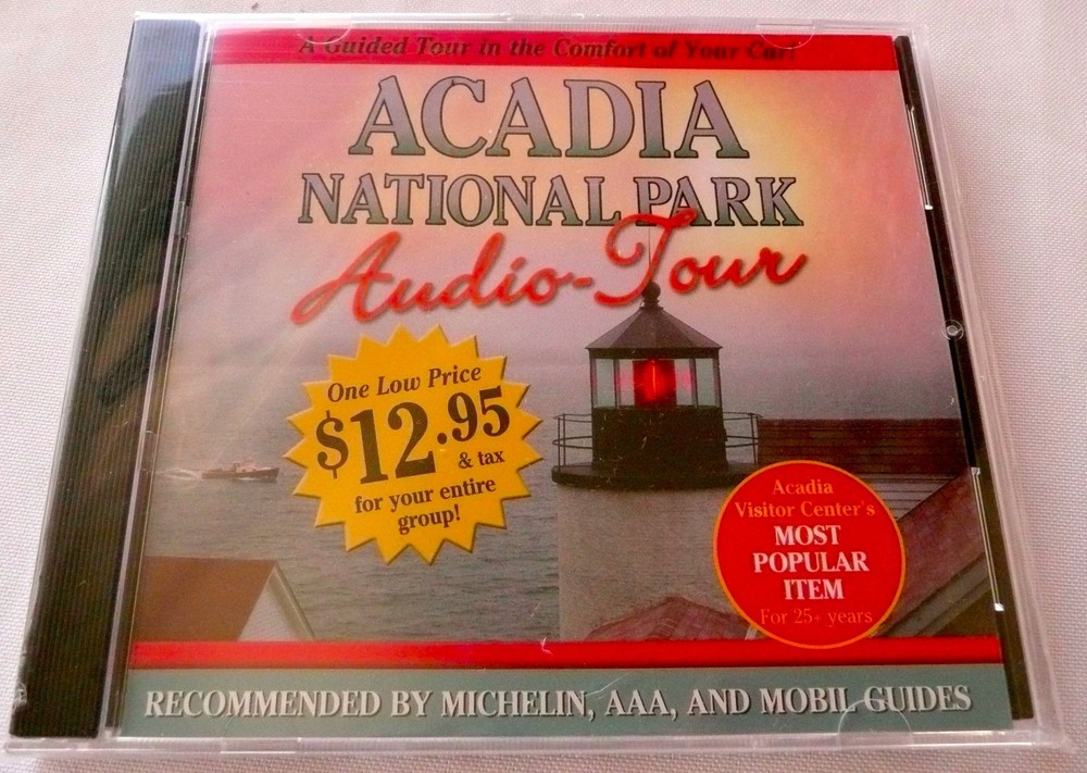 ACADIA NATIONAL PARK Audio Tour CD Guide NEW & SEALED!-image