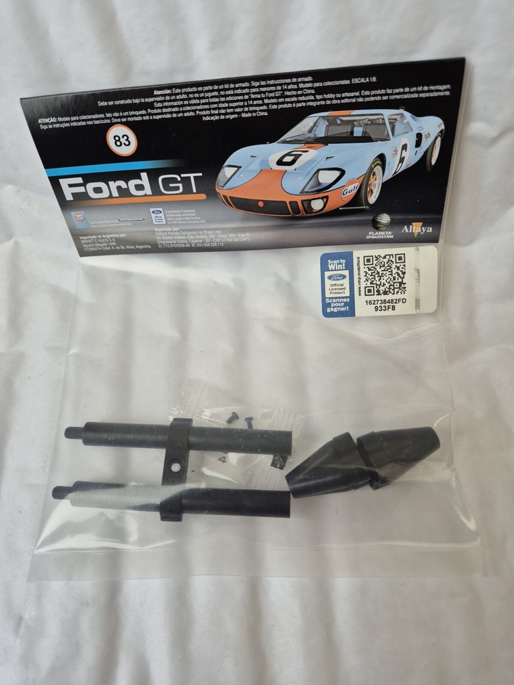 Build Your Own 1/8 Scale Ford GT40 Kit Part 83 by DeAgostini