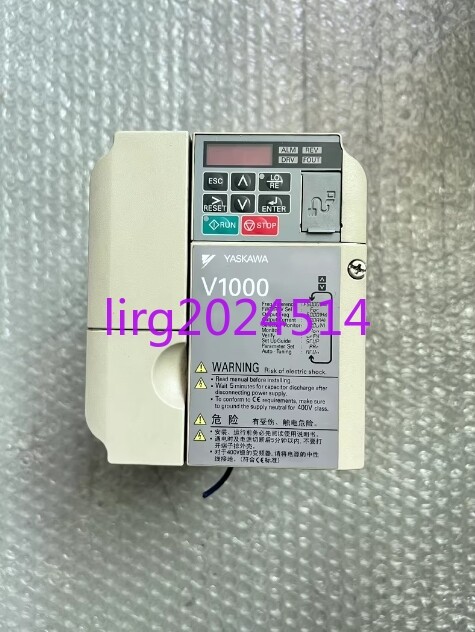 1pc used  yaskawa  CIMR-VB4A0005BBA 2.2KW/1.5KW 380V