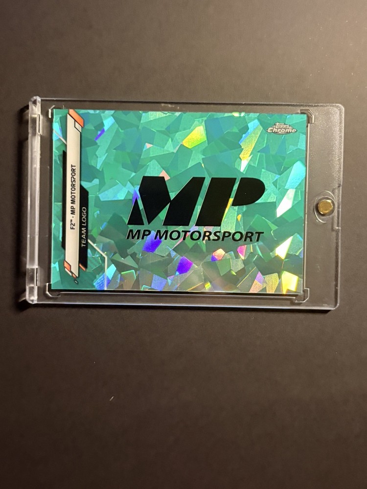 2020 Topps Chrome Sapphire Formula 1 F1 MP Logo Crest #120 Aqua Refractor /99