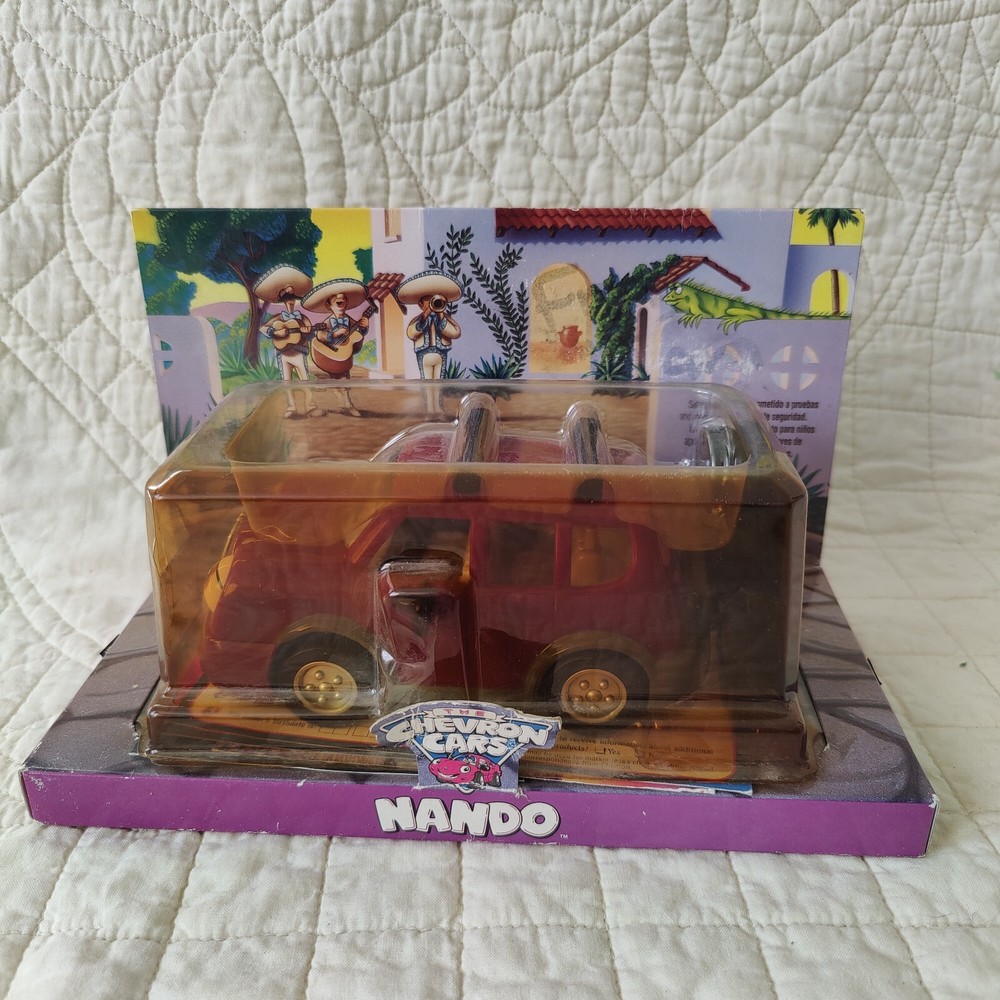 Chevron Cars Nando with Guitar Case, NOS, sealed