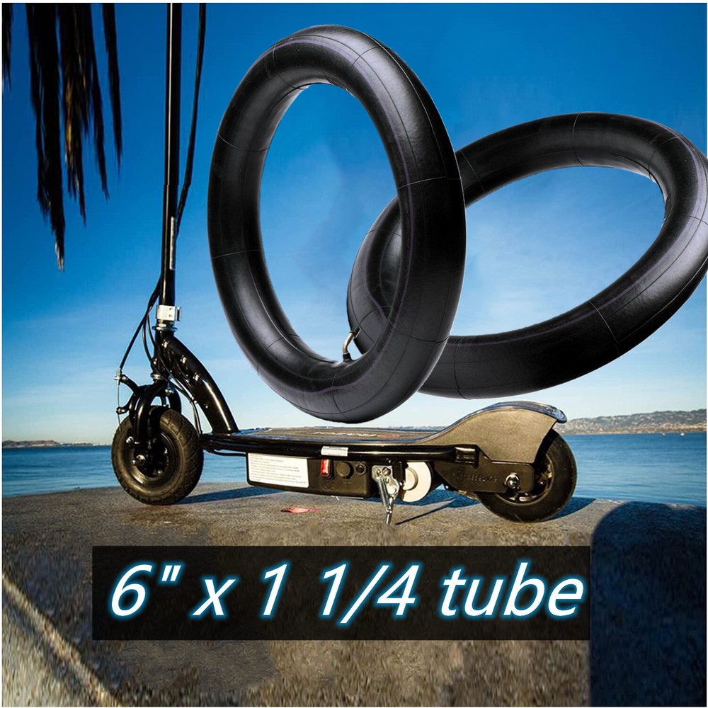 6 x 1 1/4 tubo interior para scooter eléctrico y de gas-2 piezas
