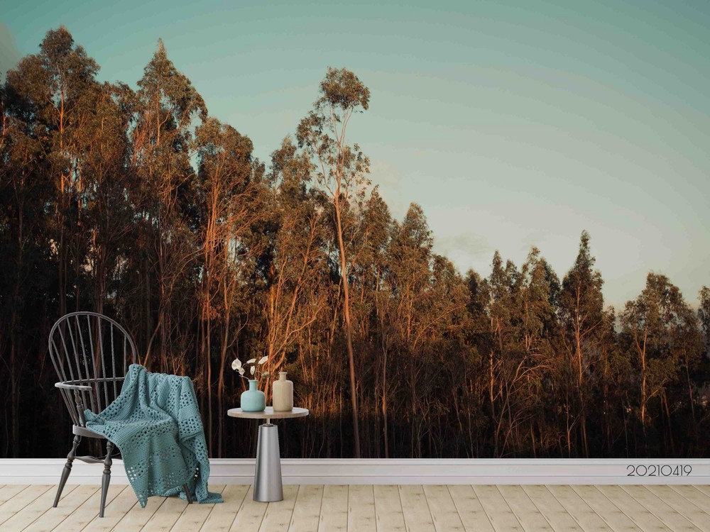 3D Forest Sunshine Landscape Wall Murals Wallpaper Murals Wall Sticker