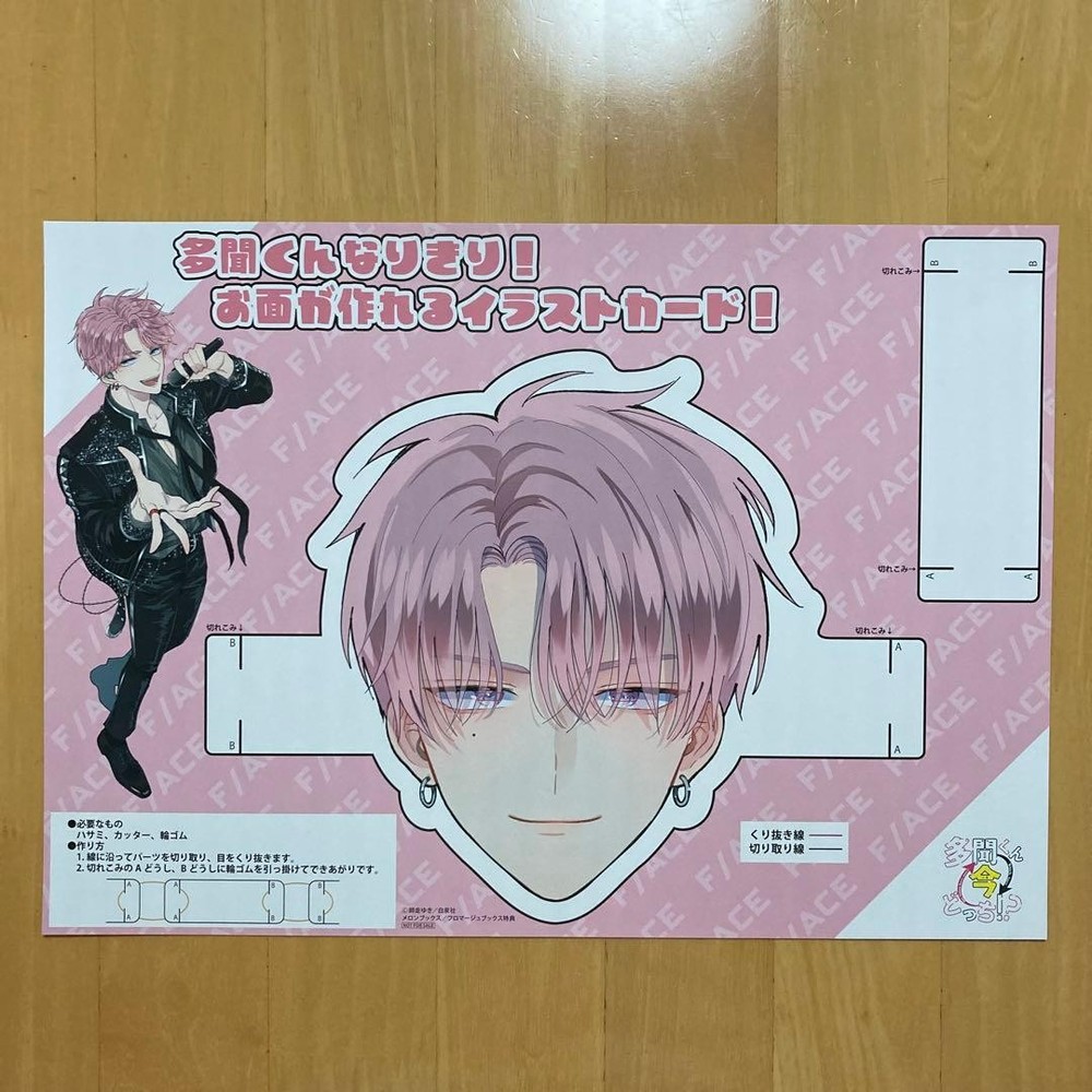 Tamon's B-Side Birthday Bonus Mask Illustration Card Set