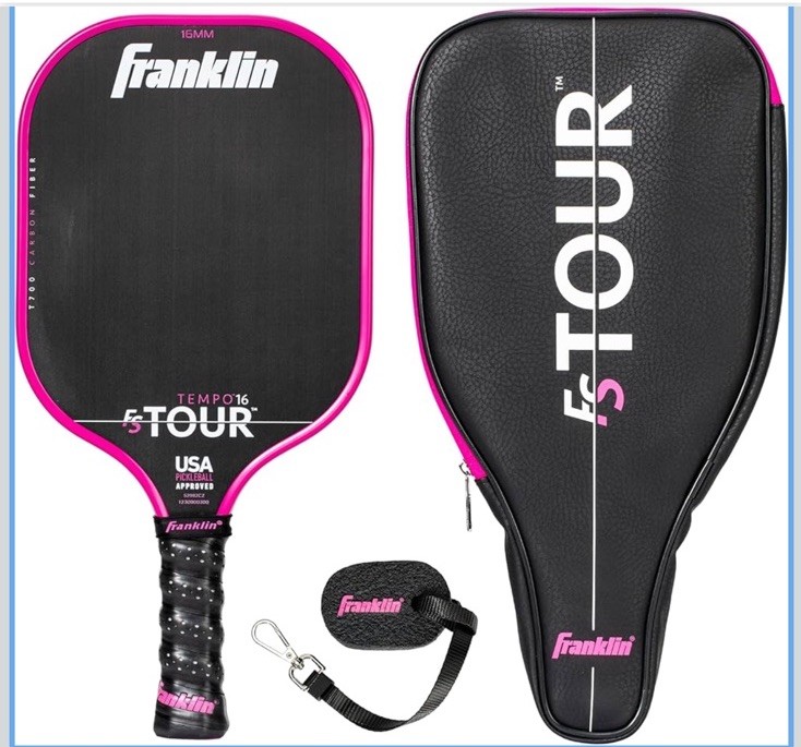 Franklin Sports Pro Carbon Fiber Pickleball Paddles - FS Tour Series Set