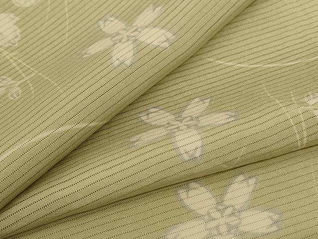Heiwaya Summer Silk Kimono Small Pattern Flower Embroidery Used