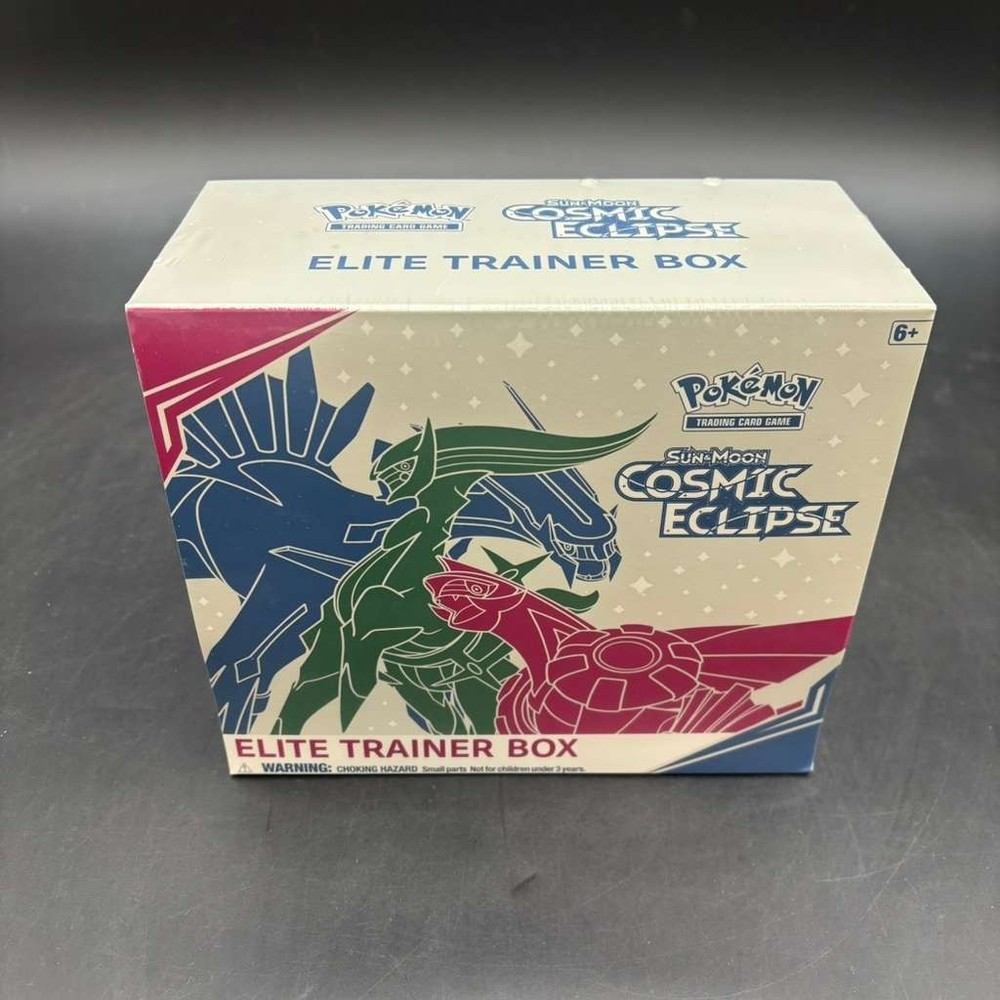 Pokemon TCG Sun & Moon Cosmic Eclipse Elite Trainer Box SEALED ETB with AcrylicPROBSTEIN123 is actively accepting CONSIGNMENTS !!