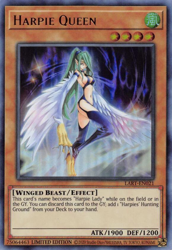 Harpie Queen LART-EN021 The Lost Art Promotion Limited Edition