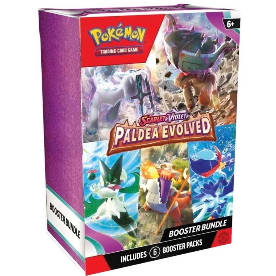 Pokémon TCG: Paldea Evolved Booster Bundle SV02 | 6 Packs