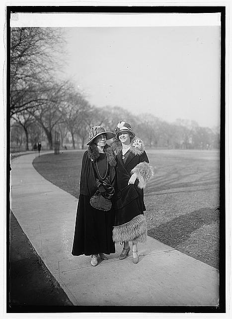 Photo:Mrs. Coolidge & Mrs. Christie, 2/2/24