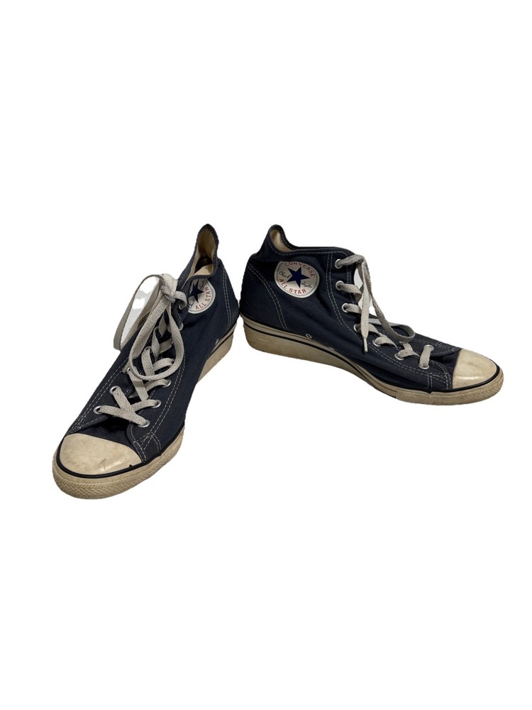 Converse Chuck Taylor All Star Lux Womens 10 Shoes Hidden Wedge Heel Sneakers