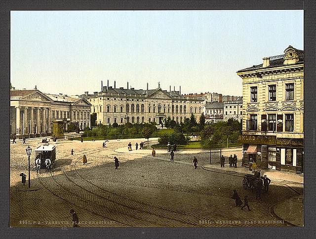 Photo:Krasinski Palace of the Republic,Warsaw,Poland,c1895