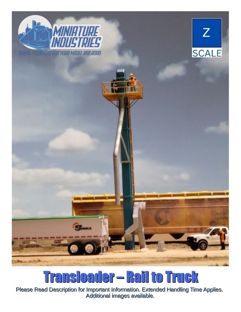 Z Scale Transloader Kit for Grain Elevator Structures 1:220