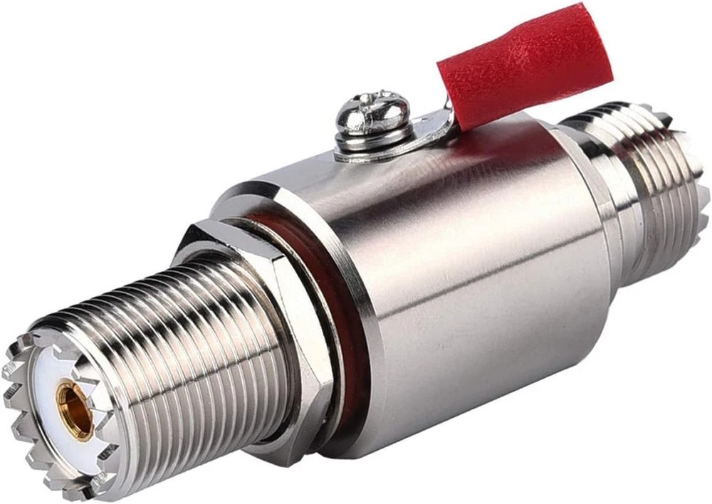 UHF Lightning Arrestor PL-259 Lightning Surge Protector PL259 Socket (UHF Female
