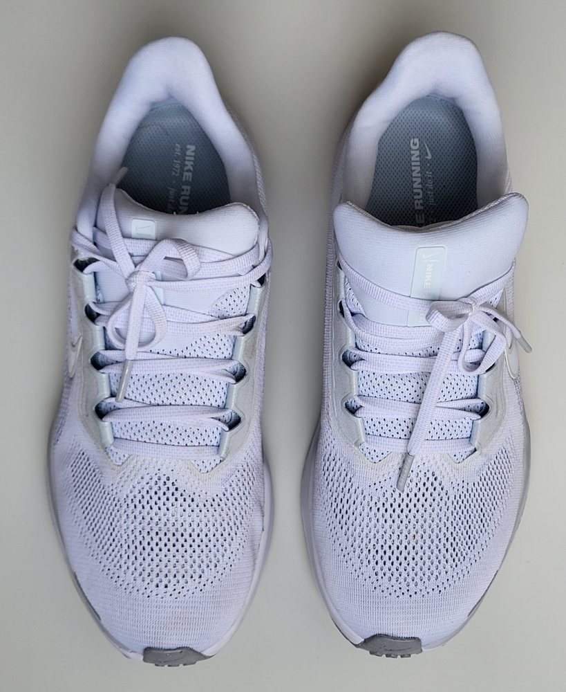Nike Air Zoom Pegasus 41 Men's 8.5 White Running Active Outdoor Comfort