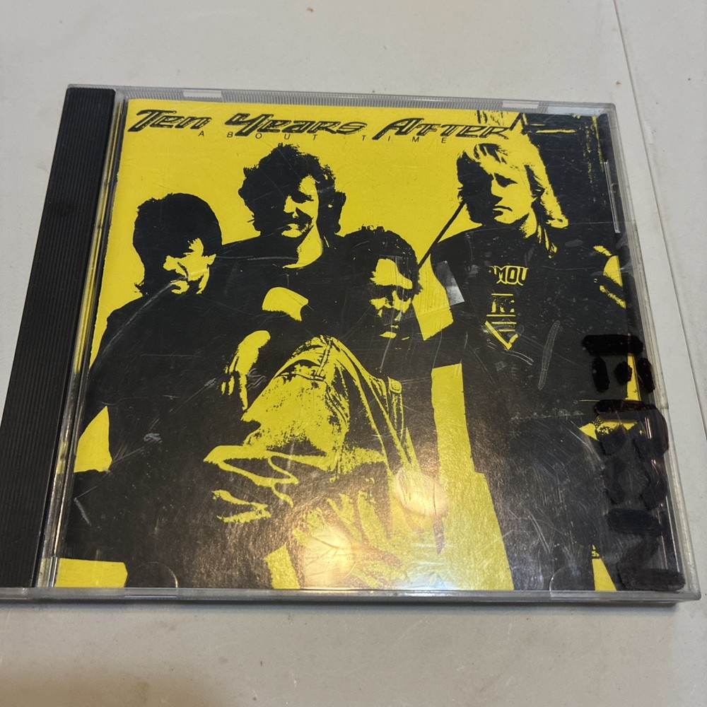 About Time by Ten Years After (CD, Aug-1989, Chrysalis Records) Nice Cd
