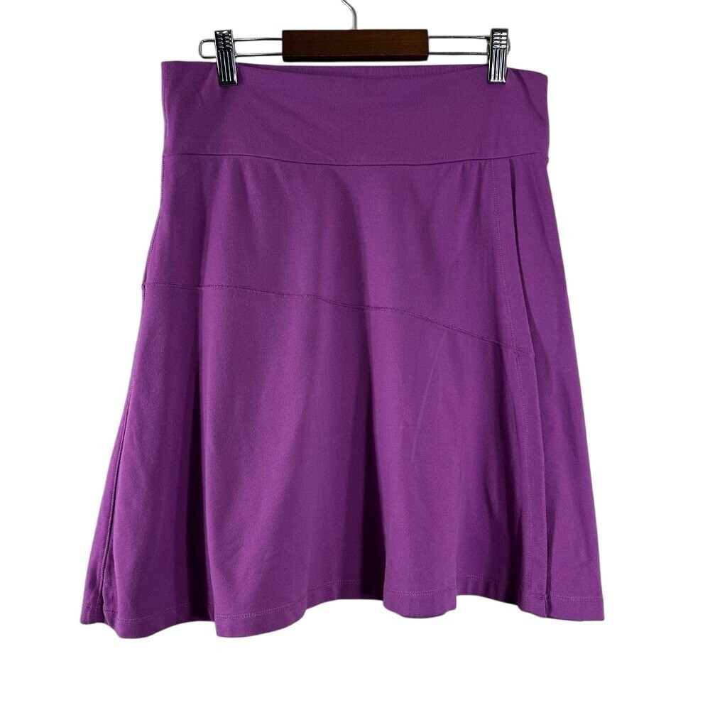 Athleta Womens Purple Nylon Spandex Mini Skirt Size S for Tennis Golf Activewear