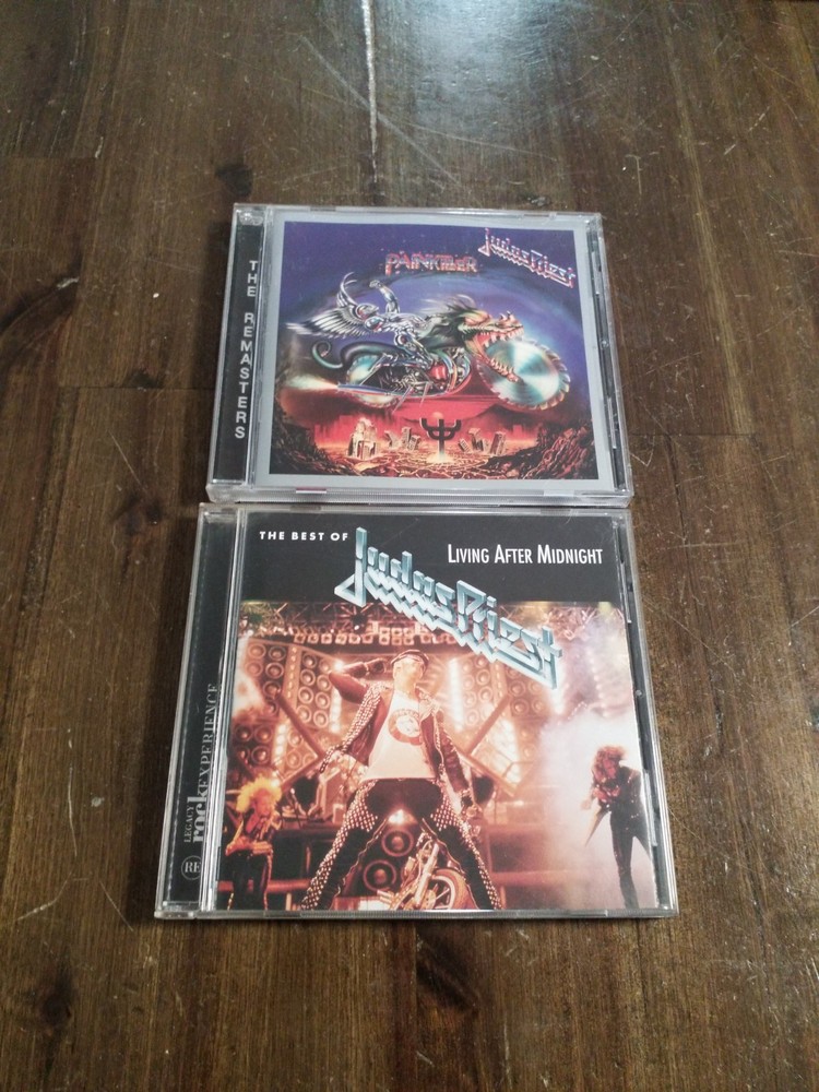 JUDAS PRIEST - Best Of: Living after Midnight & Painkiller Remastered - 2 CD Lot