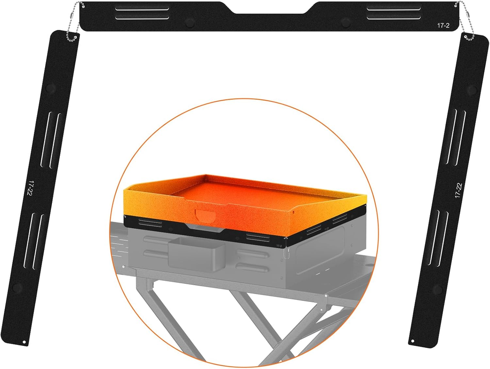 Magnetic Wind Guards for Blackstone 17-Inch Griddle Protect Flame & Retain Heat