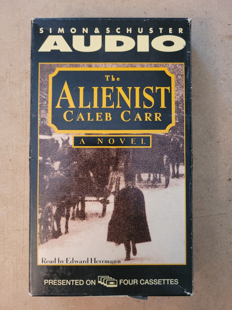 THE ALIENIST (Dr. Laszlo Kreizler #1) by Caleb Carr (Audio Cassette)