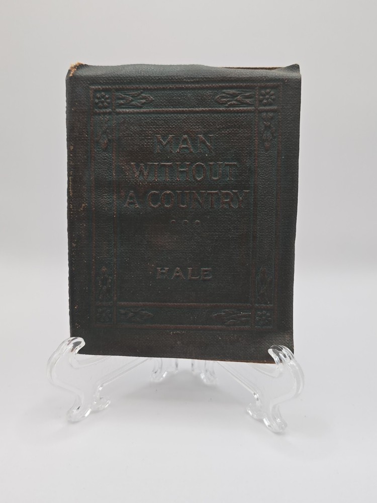 Man Without a Country by Edward Hale, Little Leather Library - Antique Mini Book