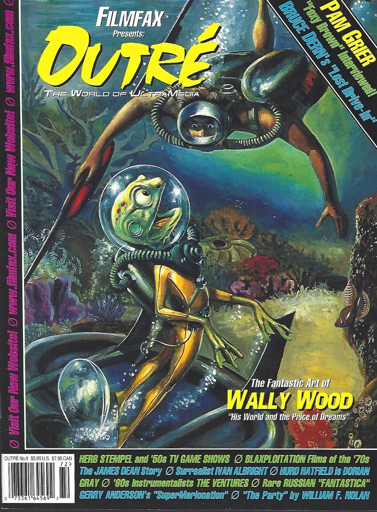 Outre-#9-Pam Grier-Bruce Dern-Foxy Brown-Wally Wood-James Dean-Dorian Gray-Party