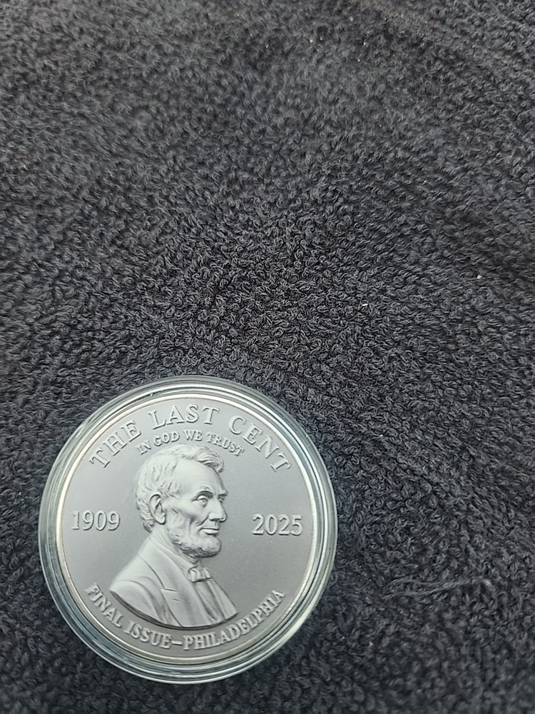 The Last Cent Commemorative Coin 1909–2025 – Final Lincoln Penny Tribute Tok