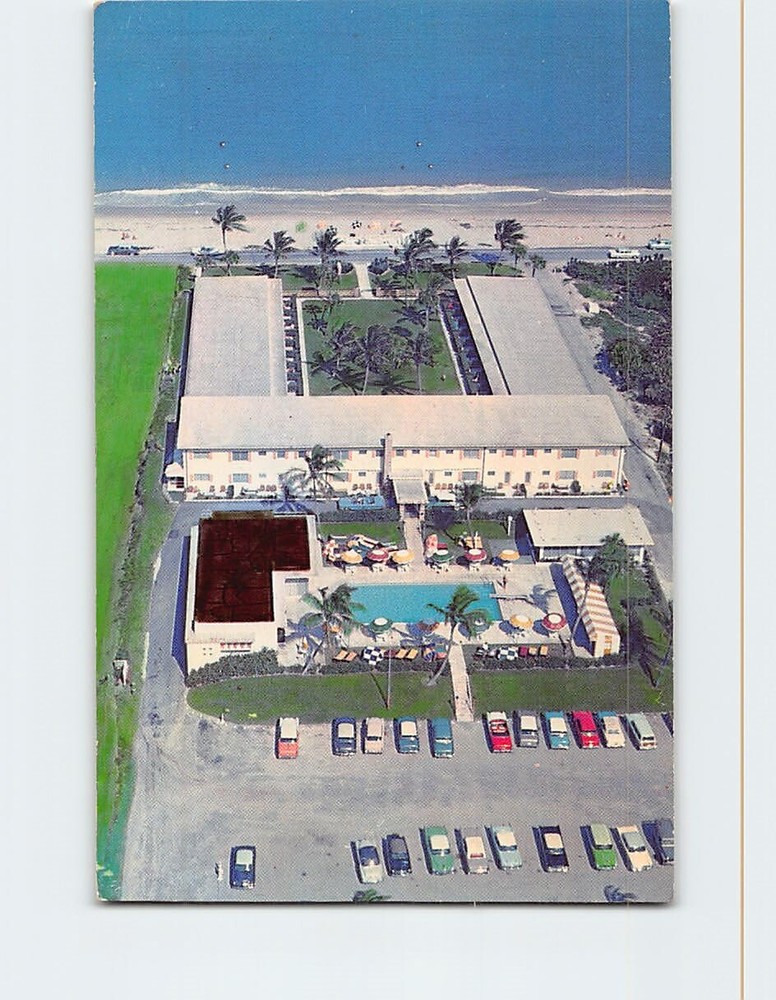 Postcard Aerial View Palm Beach Royal Florida USA