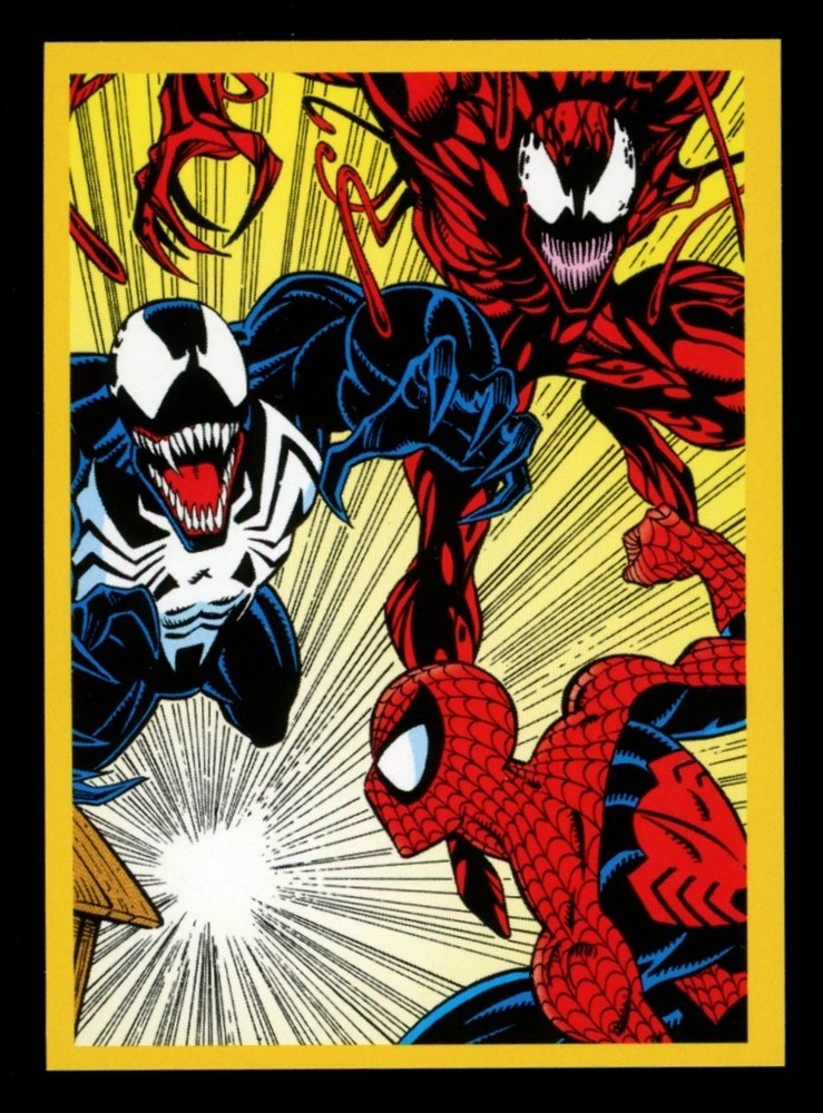 VENOM / CARNAGE vs SPIDER-MAN 2021 Marvel Versus Sticker #29 *Qty