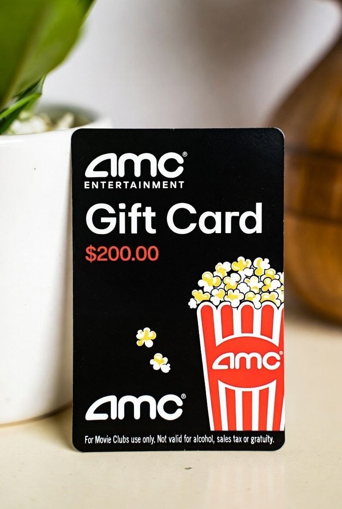 (DIGITAL) AMC $200 Gift Card US-Nationwide No Expiration Valid