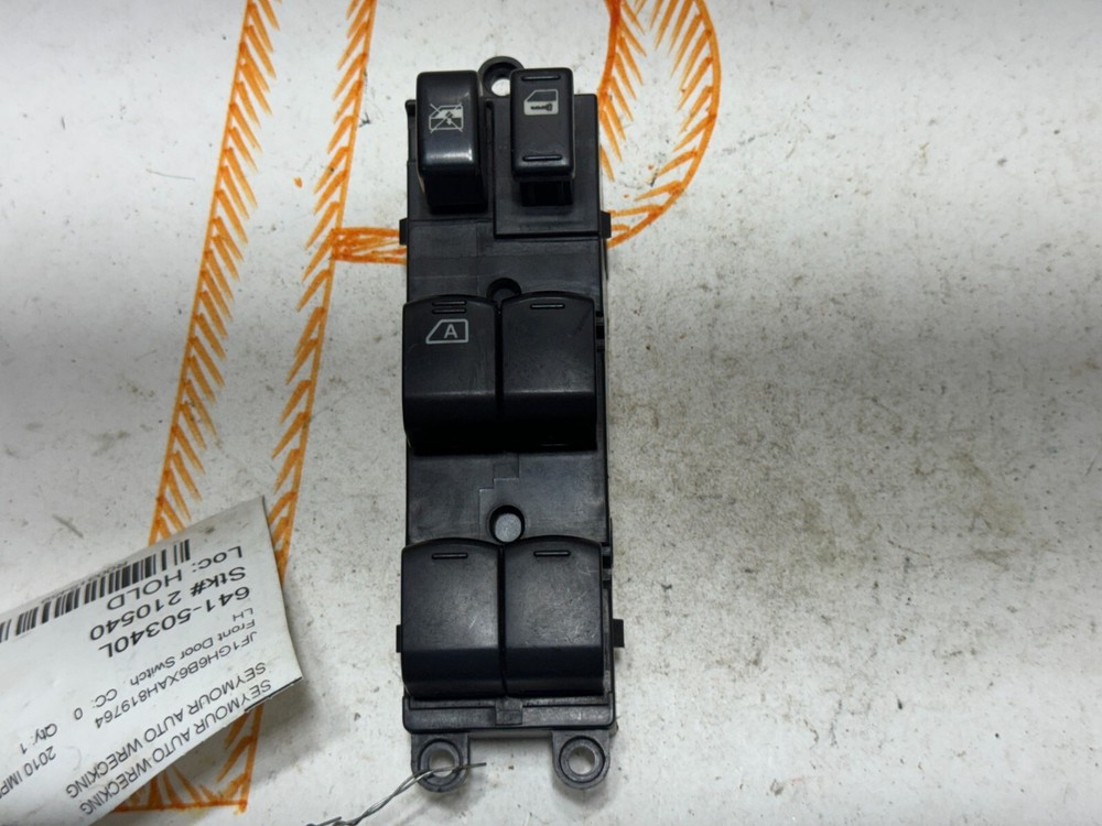 2008-2010 SUBARU IMPREZA DRIVER MASTER POWER WINDOW MIRROR CONTROL SWITCH OEM