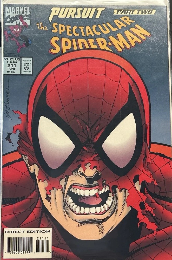 The Spectacular Spider-Man #211 (Marvel Comics April 1994)