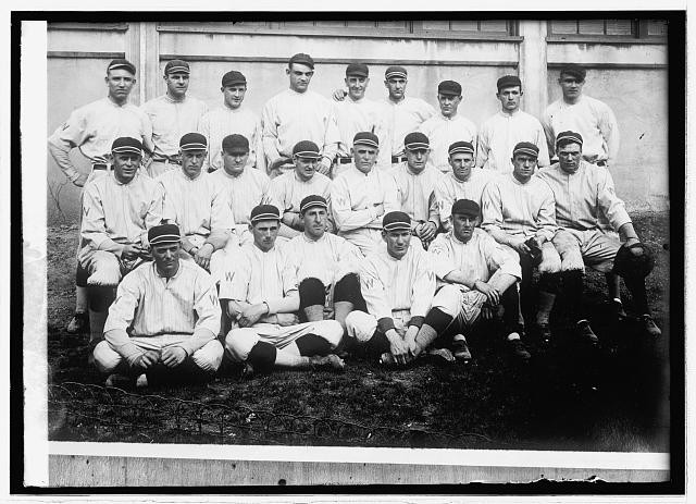 Photo:Washington Base Ball Club Team Group Photo 1909-1919