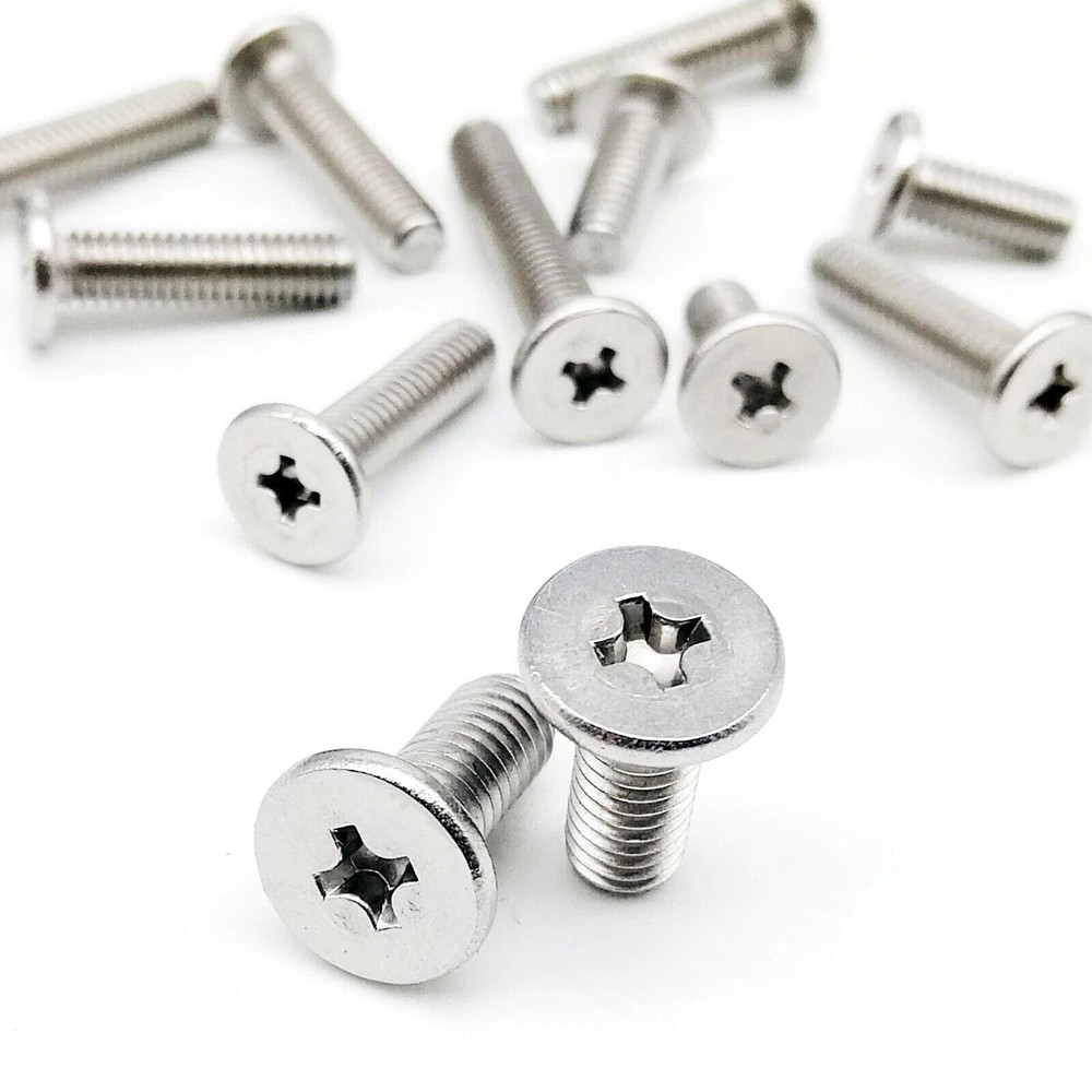 M1.4-M6 304 Stainless Steel CM Cross Phillips Ultra Thin Wafer Head Screw Bolt