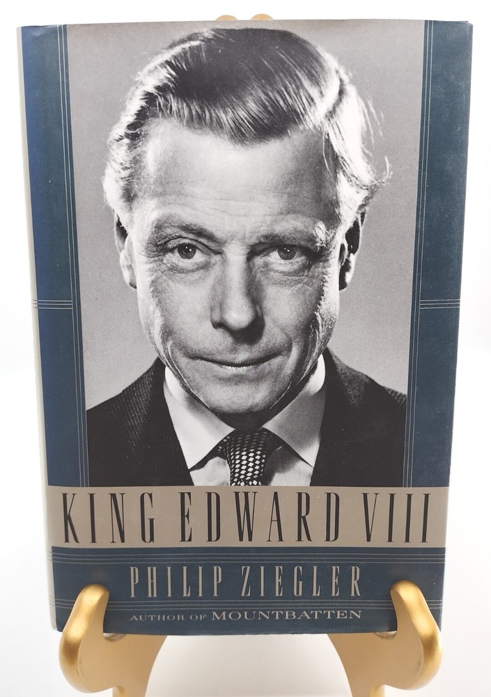 King Edward VIII Philip Ziegler 1991 Knopf 552pp. HC DJ 1st American Ed Like New