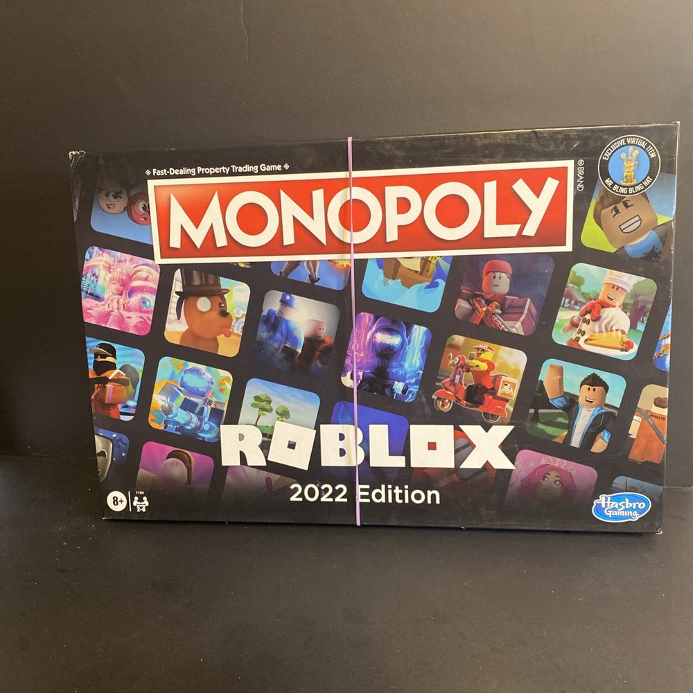 Monopoly Roblox 2022 Edition Board Game Night Classic Strategy Rare, COMPLETE