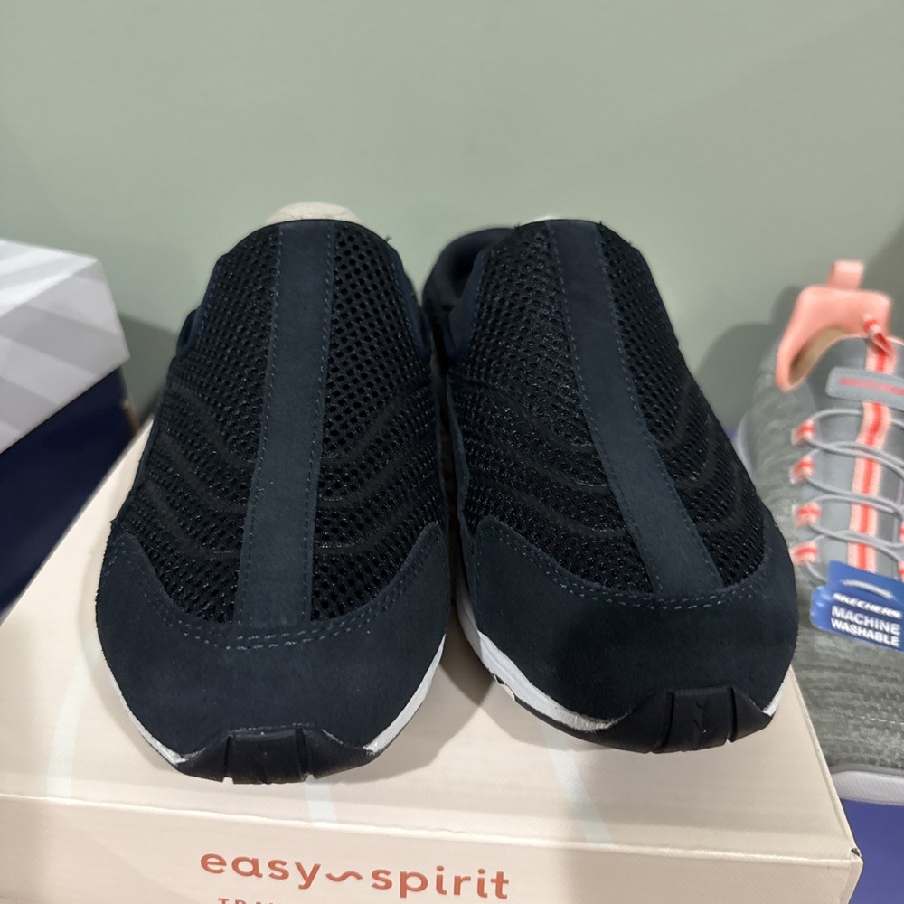 Easy Spirit, Mule Travel, Time, Size 7, New Inbox Colors, Navy End White