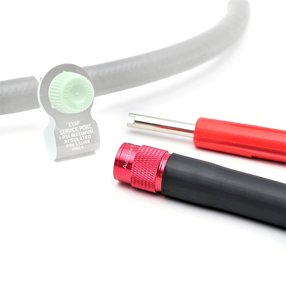 AutoLine Pro EVAP Service Port Adapter | Superior Adaptor Connector Kit Red