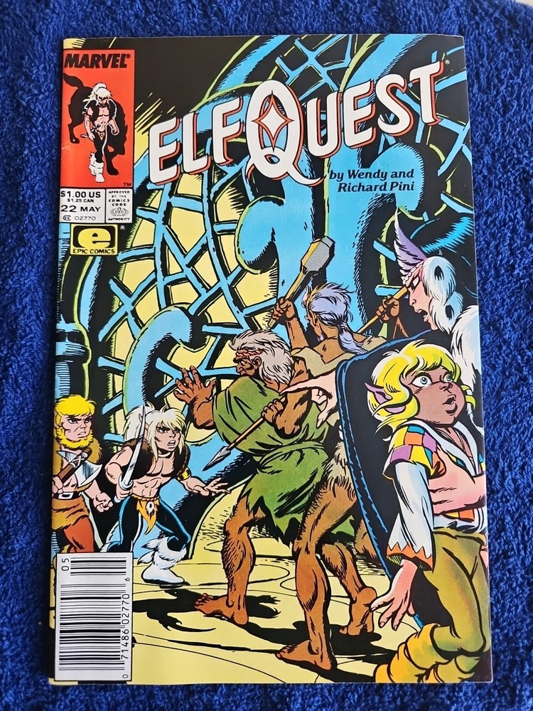 Marvel Comics Elf Quest #22 Vintage 1987 Fantasy