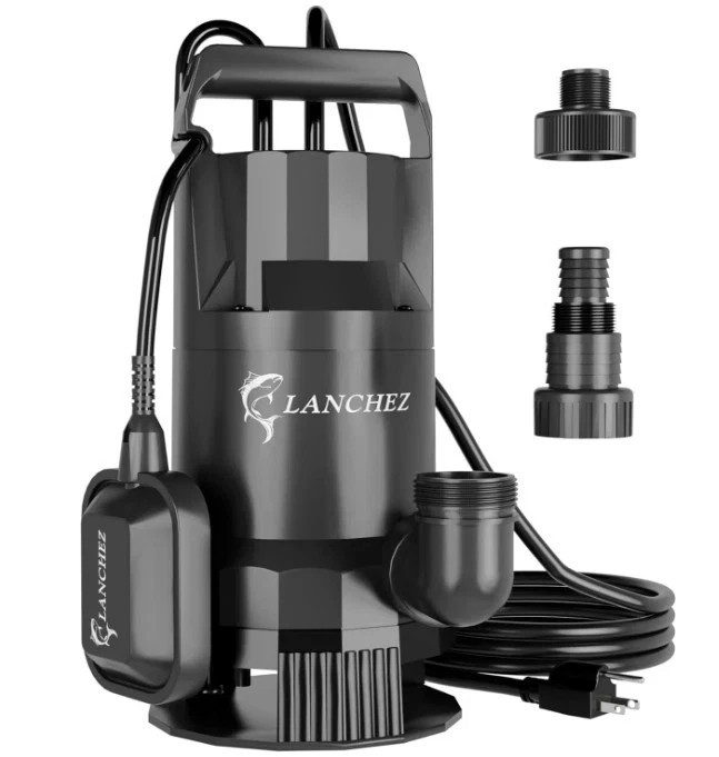 Bomba De Agua 1.6 HP Sumergible Para Pozo Acero Inoxidable 207 FT 33 GPM 110V