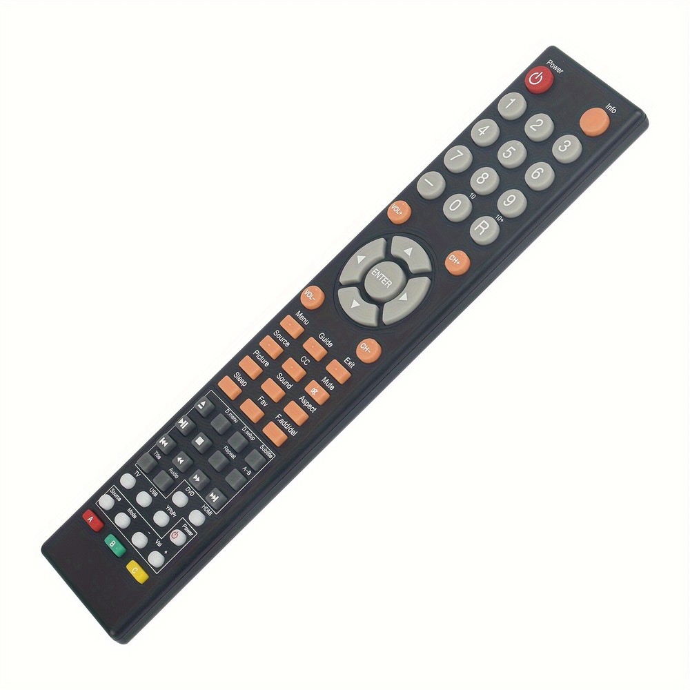 Sceptre HR-62K TV Replacement Remote E165BD-SS HR62K HR 62K