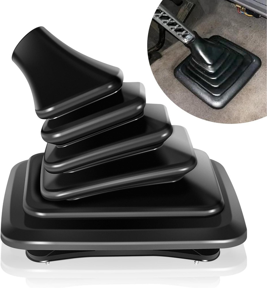 Manual Transmission Gear Shifter Knob Rubber Boot for Ford Super Duty F81Z7277BB