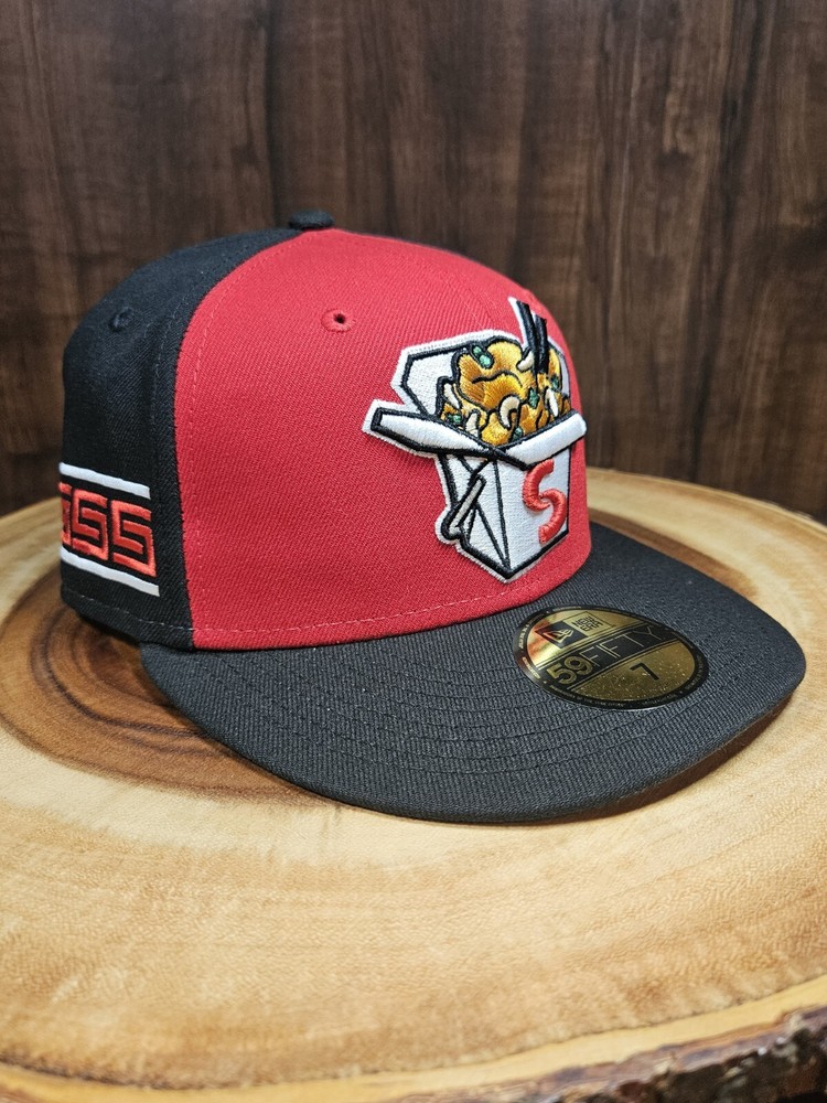 Springfield Cardinals New Era Fitted Hat Cap Size 7 Cashew Chicken Minor League