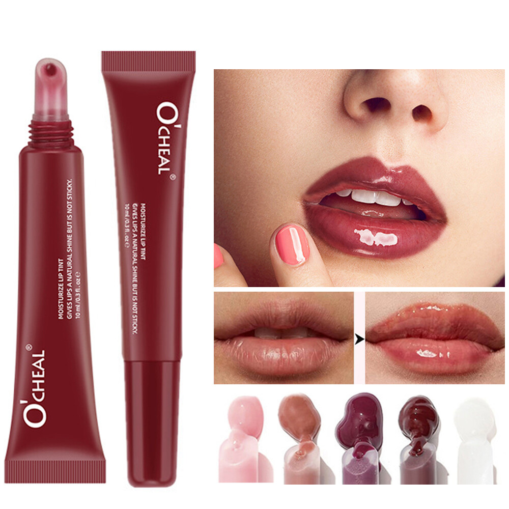 OCHEAL Lip Gloss Liquid Lipstick Glossy Mirror Lip Tint Moisturizer Long Last