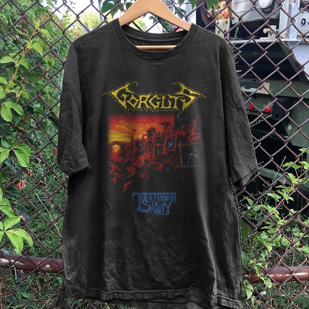 NEW! Gorguts The Erosion Of Sanity Vintage Style Unisex T-Shirt Size S-5XL