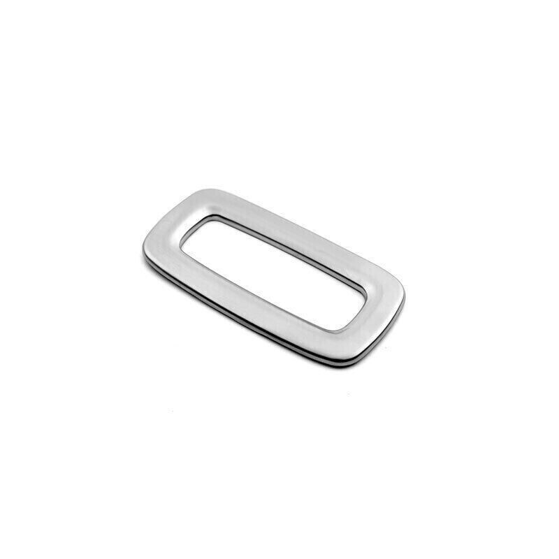 Volvo XC90 2016-2023 Silver Titanium Tailgate Button Cover Trim