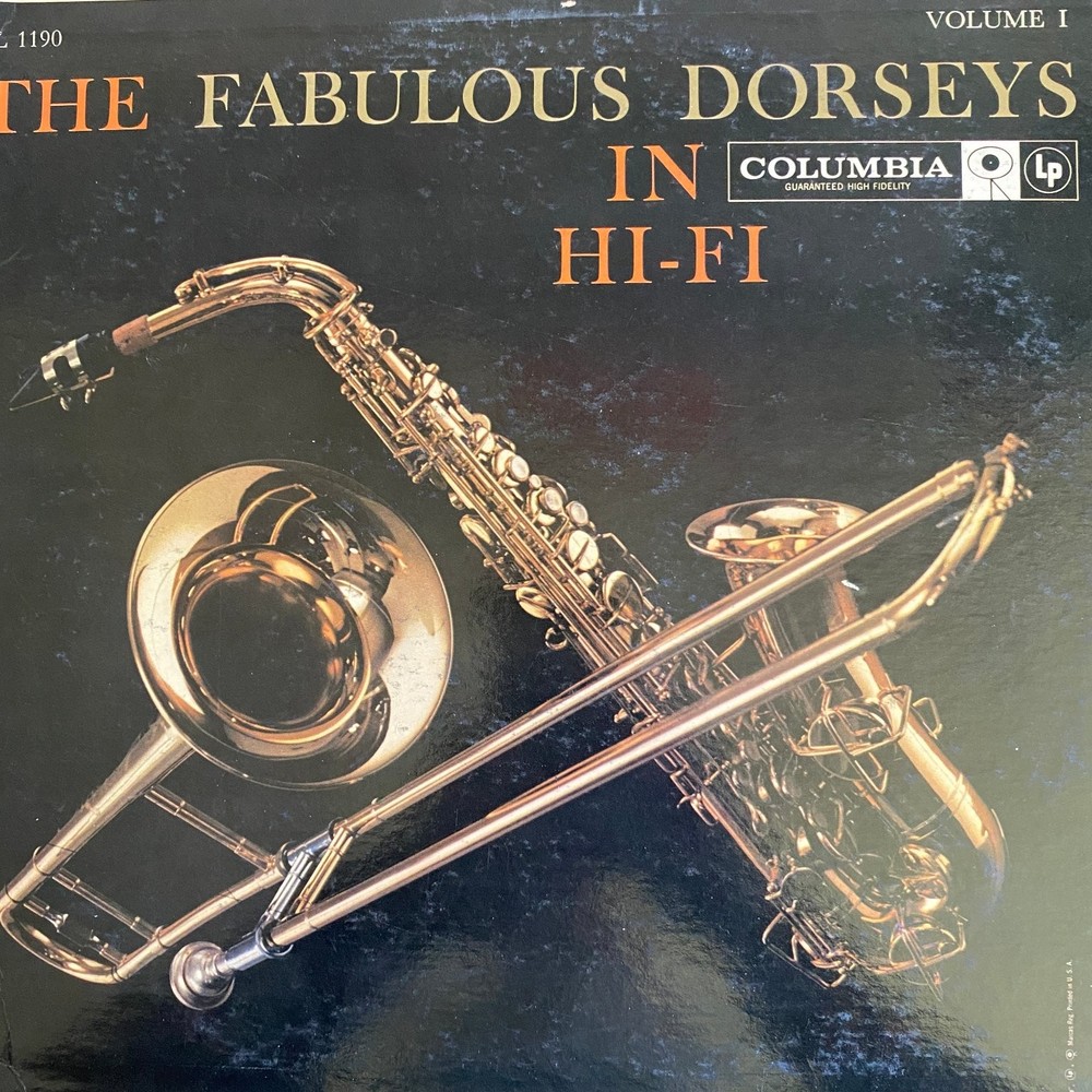 The Fabulous Dorseys – In Hi-Fi LP Record Columbia Jazz Swing 33 RPM
