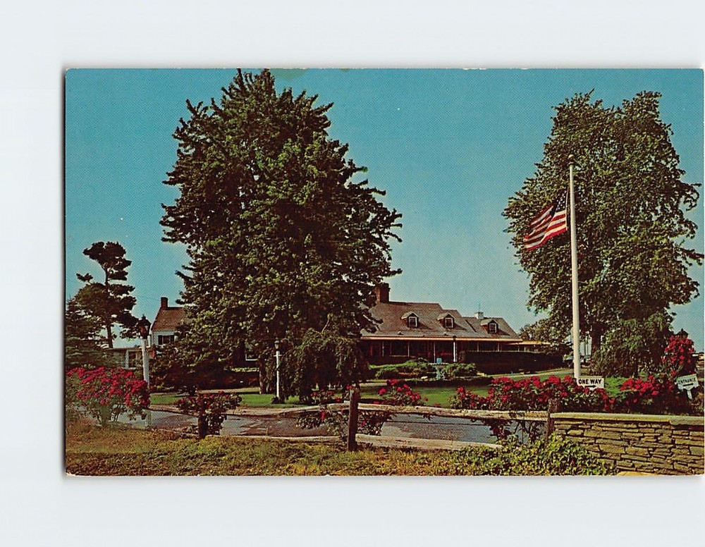 Postcard Milleridge Inn Long Island Jericho New York USA