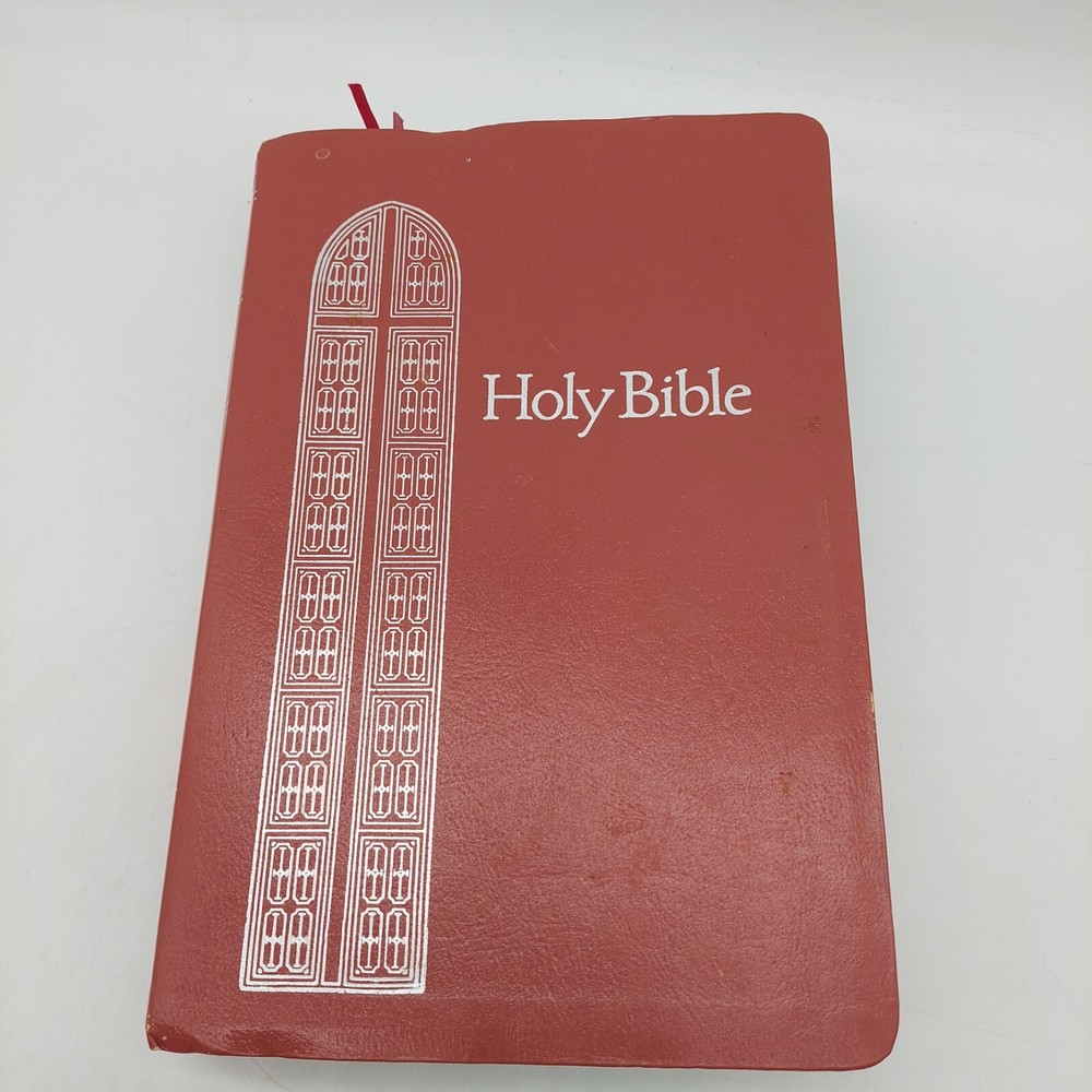 The Holy Bible KJV Giant Print Reference Edition Concordance Pink READ 1990